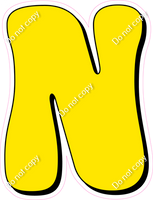 HP 23.5" Individuals - Flat Yellow N
