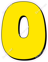 HP 23.5" Individuals - Flat Yellow O