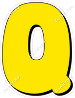 HP 23.5" Individuals - Flat Yellow Q
