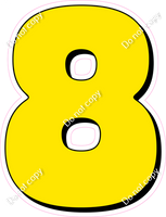 HP 23.5" Individuals - Flat Yellow 8