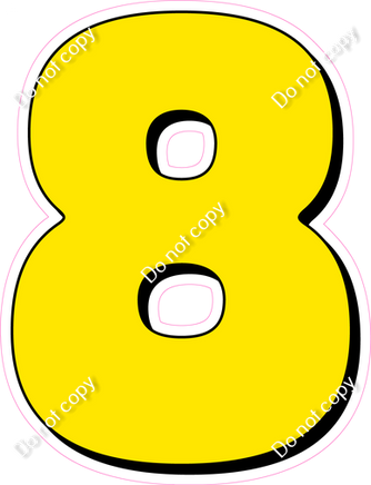 HP 23.5" Individuals - Flat Yellow 8