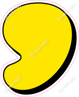 HP 23.5" Individuals - Flat Yellow Apostrophe