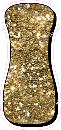 HP 23.5" Individuals - Gold Sparkle I