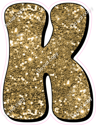HP 23.5" Individuals - Gold Sparkle K