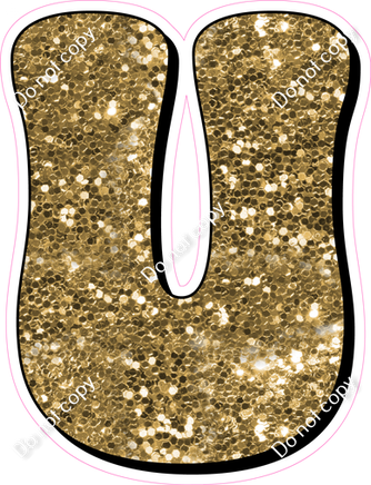 HP 23.5" Individuals - Gold Sparkle U
