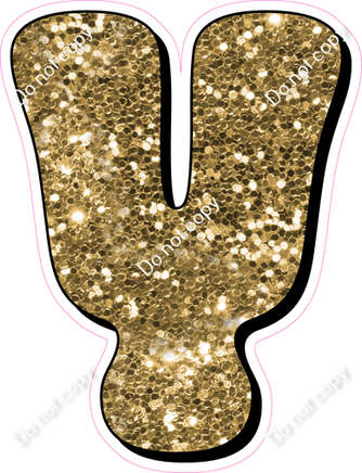 HP 23.5" Individuals - Gold Sparkle Y