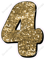 HP 23.5" Individuals - Gold Sparkle 4