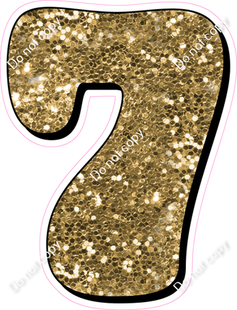 HP 23.5" Individuals - Gold Sparkle 7