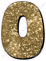 HP 23.5" Individuals - Gold Sparkle