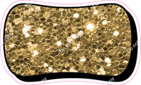 HP 23.5" Individuals - Gold Sparkle Dash