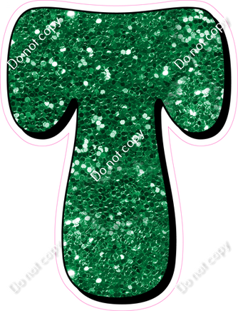 HP 23.5" Individuals - Green Sparkle T