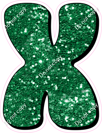 HP 23.5" Individuals - Green Sparkle X