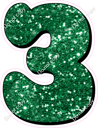HP 23.5" Individuals - Green Sparkle 3