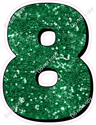 HP 23.5" Individuals - Green Sparkle 8