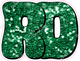 HP 23.5" Individuals - Green Sparkle RD
