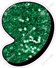 HP 23.5" Individuals - Green Sparkle Apostrophe