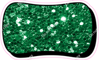 HP 23.5" Individuals - Green Sparkle Dash