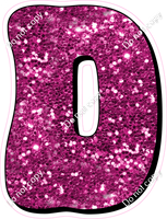 HP 23.5" Individuals - Hot Pink Sparkle D