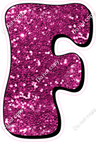 HP 23.5" Individuals - Hot Pink Sparkle F