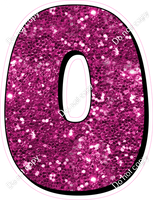 HP 23.5" Individuals - Hot Pink Sparkle O