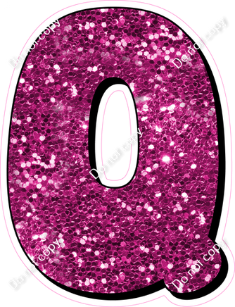HP 23.5" Individuals - Hot Pink Sparkle Q