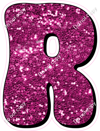 HP 23.5" Individuals - Hot Pink Sparkle R