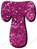 HP 23.5" Individuals - Hot Pink Sparkle T