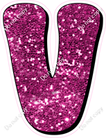 HP 23.5" Individuals - Hot Pink Sparkle V