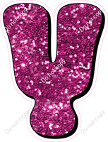 HP 23.5" Individuals - Hot Pink Sparkle Y