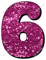 HP 23.5" Individuals - Hot Pink Sparkle 6
