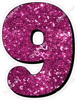 HP 23.5" Individuals - Hot Pink Sparkle 9