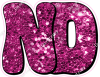 HP 23.5" Individuals - Hot Pink Sparkle ND