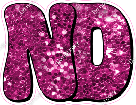 HP 23.5" Individuals - Hot Pink Sparkle ND