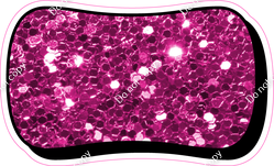 HP 23.5" Individuals - Hot Pink Sparkle Dash