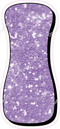 HP 23.5" Individuals - Lavender Sparkle I