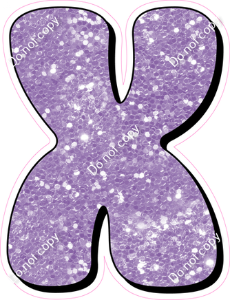 HP 23.5" Individuals - Lavender Sparkle X