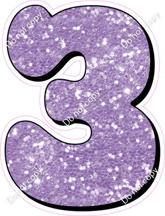 HP 23.5" Individuals - Lavender Sparkle 3