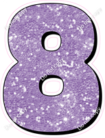 HP 23.5" Individuals - Lavender Sparkle 8