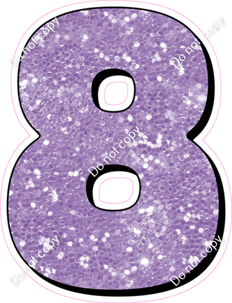 HP 23.5" Individuals - Lavender Sparkle 8