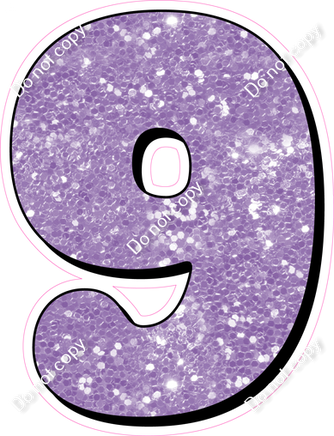 HP 23.5" Individuals - Lavender Sparkle 9