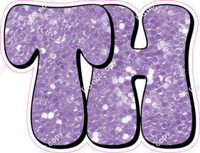 HP 23.5" Individuals - Lavender Sparkle TH