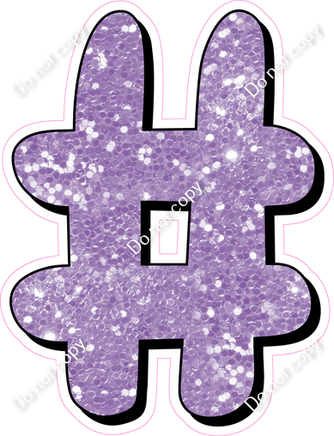HP 23.5" Individuals - Lavender Sparkle #
