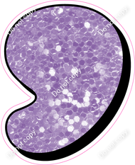 HP 23.5" Individuals - Lavender Sparkle Apostrophe