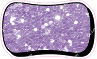 HP 23.5" Individuals - Lavender Sparkle Dash