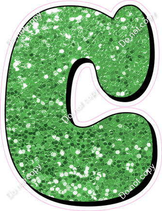 HP 23.5" Individuals - Lime Green Sparkle C