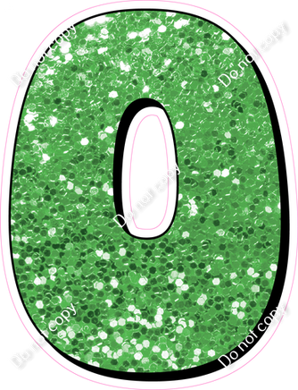 HP 23.5" Individuals - Lime Green Sparkle O