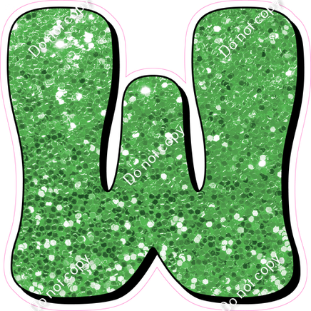 HP 23.5" Individuals - Lime Green Sparkle W