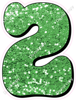 HP 23.5" Individuals - Lime Green Sparkle 2