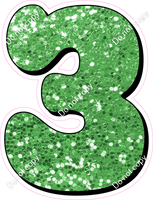 HP 23.5" Individuals - Lime Green Sparkle 3