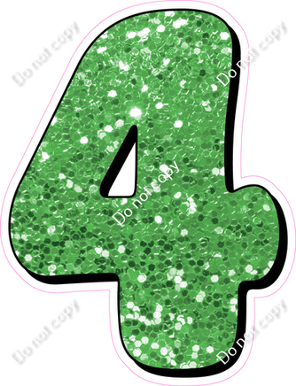 HP 23.5" Individuals - Lime Green Sparkle 4